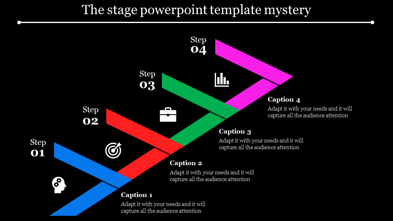 The Best Stage PowerPoint template and Google slides 